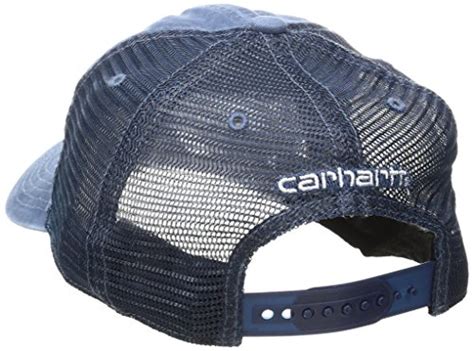 Buy Carhartt Mens Buffalo Sandstone Meshback Cap Dark Blue Ofa At