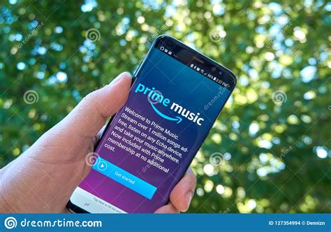 For starters, google play music offers traditional functionality and cloud streaming, and it's right there on your phone. Amazon Prime Music Mobile App On Samsung S8. Editorial ...