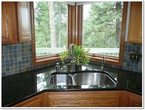 25 corner kitchen sinks that gives you space corner sink kitchen kitchen sink remodel