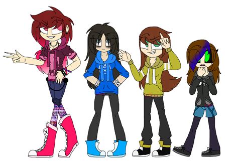 Girly Team Eddsworld Ocs By Elisacaleisa On Deviantart