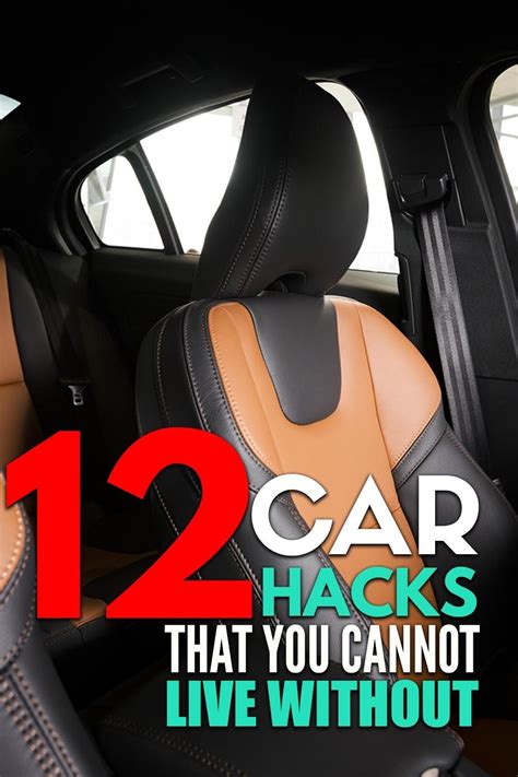 Pin on Car Life Hacks | Car life hacks, Cars organization ...