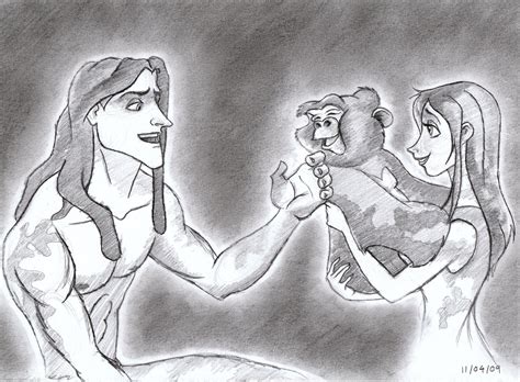 Tarzan And Jane Walt Disney S Tarzan Fan Art Fanpop