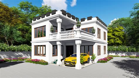 3ds Max Modeling And Vray Render Luxury Exterior 3ds Max Exterior