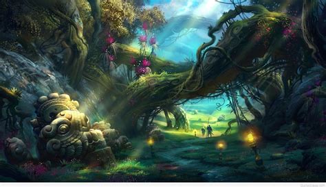 Fantasy Forest Wallpaper 5 42837 Cool Screensavers