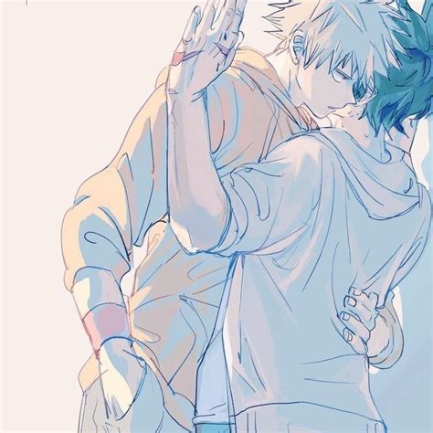 Katsuki Bakugou X Midoriya Izuku Boku No Hero Academia Tododeku