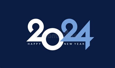 Happy New Year Party Logo 2024 Stock Illustrations 4499 Happy New