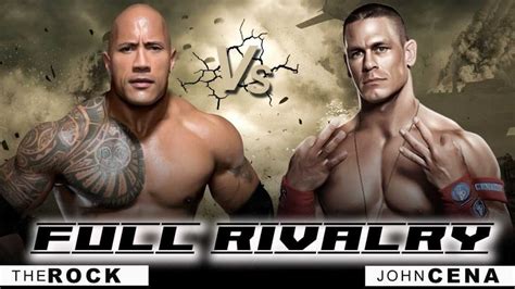 Smackdown The Rock Vs John Cena - John Cena vs the Rock Rivalry: Matches and Storyline - ITN WWE