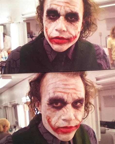 History Of Cinema On Instagram “heath Ledger In The Trailer Getting