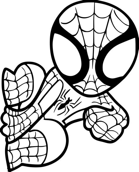 Coloriage Spiderman à Imprimer ~ Coloring Pages