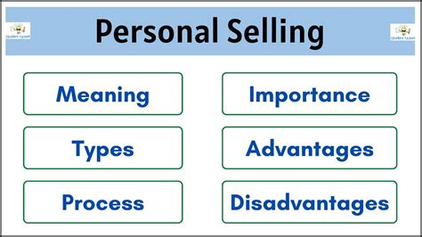 Personal Selling Meaning Importance Process Types Advantages