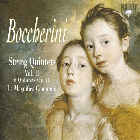 Enrico Casazza La Magnifica Comunità Boccherini String Quintets Vol