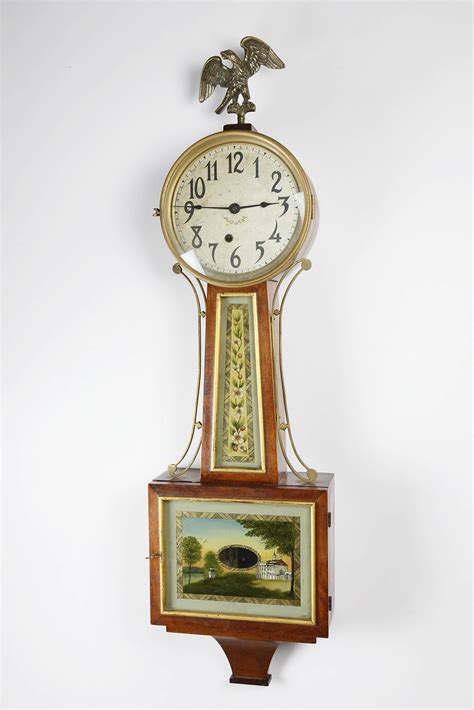 E Ingraham Clock Co Bristol Conn Banjo Clock E Ingraham Clock Co Bristol Connecticut