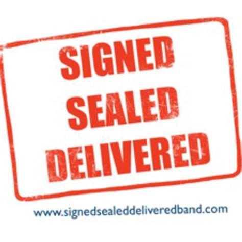 Signed Sealed Delivered Band In London En Uk