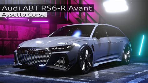 Assetto Corsa Audi ABT RS6 R Avant C8 Brasov YouTube