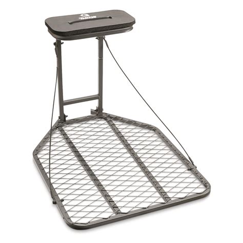 Guide Gear 17 Full Platform 2 Man Ladder Tree Stand 716423 Ladder Tree Stands At Sportsmans