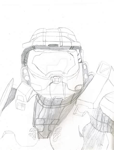 Master Chief From Halo 2 By Salvadorian Artist On Deviantart