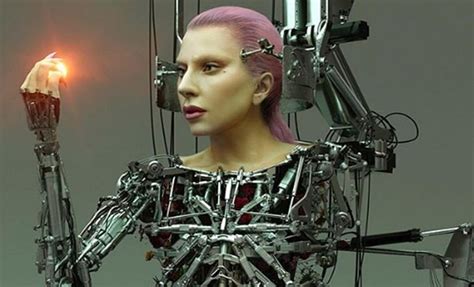 Lady Gaga Goes Nude In Cyborg Avatar For Magazine S Latest Cover