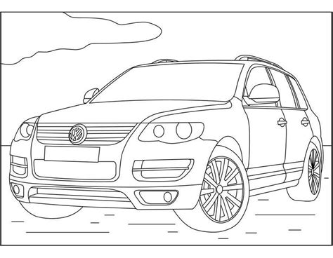 Vw Colouring Pages