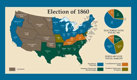 1860 (mdccclx) was a leap year starting on sunday of the gregorian calendar and a leap year starting on friday of the julian calendar, the 1860th year of the common era (ce) and anno domini. Results » The Election of 1860