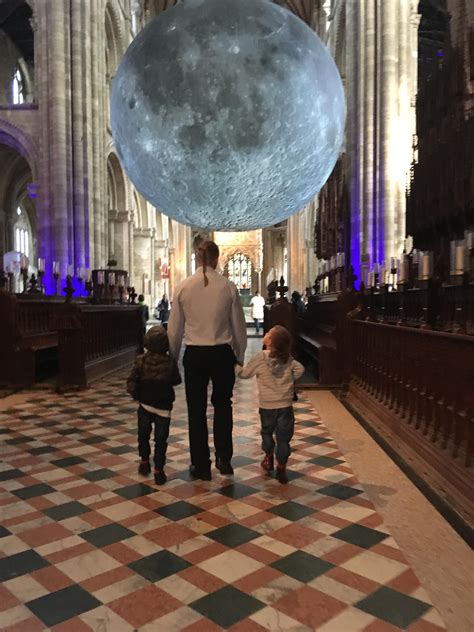 Moon Installation At Our Local Cathedral Rspace