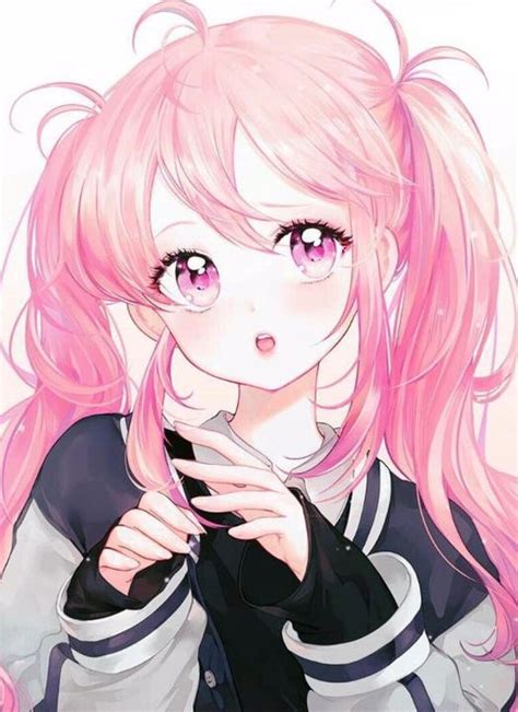 Pink Hair Anime Anime Girl Pink Anime Girl Neko Cool Anime Girl