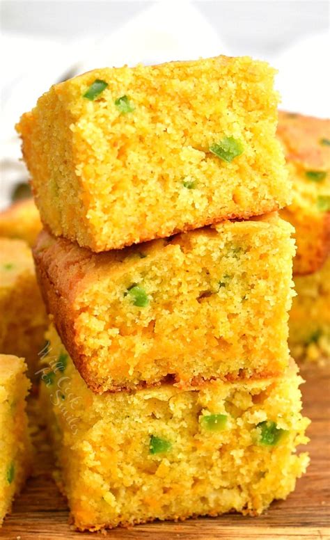 Jalapeno Cornbread Moist And Cheesy Easy Bread With Extra Flavor