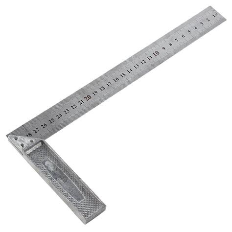 30cm Aluminum Handle With Stainless Steel Scale Right Measuring Angle