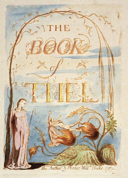 The Book Of Thel Copy B C 1789 Yale Center For British Art