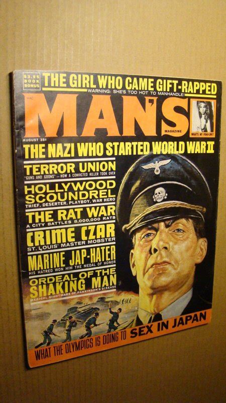 men s adventure man s magazine nice 1959 pulp sex girl german nazi ww2 comic books