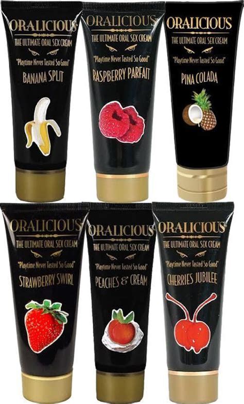 Oralicious The Ultimate Oral Sex Cream 2 Oz Tube Peaches And Cream