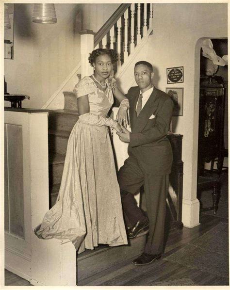 African American Vintage Wedding Photo Attendants In Home African American Fashion African