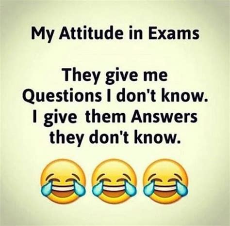 अपने whatsapp पर मत इतरा pagli, जितने तेरे friend है, उतने तो हमारे anytime online रहते है? My Attitude in Exam | Exam quotes funny, Exams funny ...