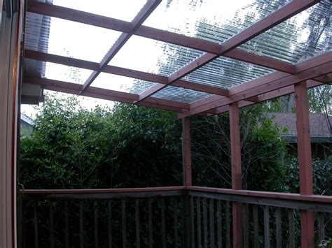 Corrugated Polycarbonate Roofing 54m Pergola With Roof Deck With