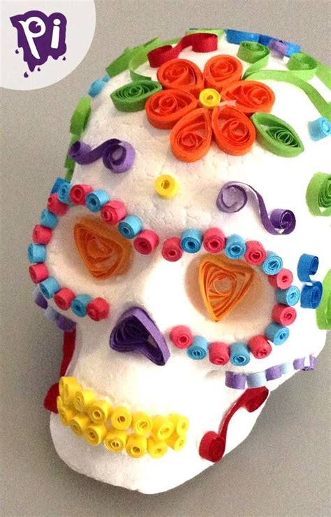 Haz Tus Propias Calaveras Decoradas A Tu Gusto Con Filigrana Para Este