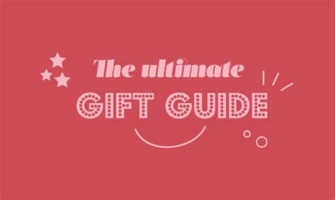 The Ultimate Gift Guide – Guida alle guide dei regali di Natale - Artwort