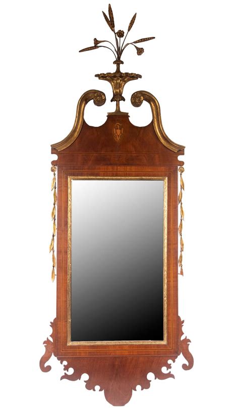 Lot Federal Parcel Gilt Mirror