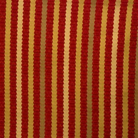 Grenadine Gold Red Stripes Contemporary Wovens Upholstery Decorative