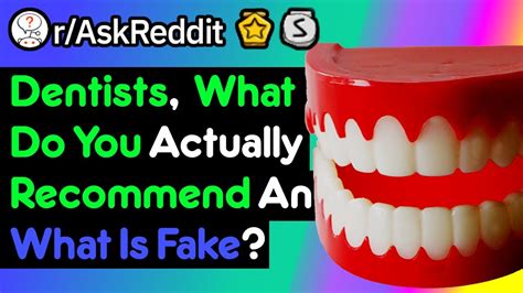 9 Out Of 10 Dentists Recommend This Video Doctor Stories Raskreddit