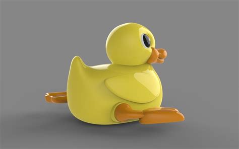 3d Model Wind Up Duck Cgtrader