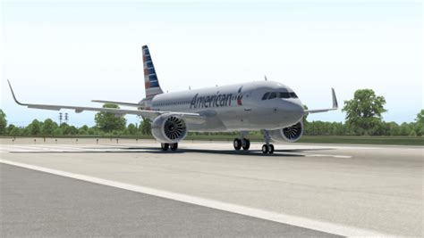 Ff A320u American Airlines A320 Neo Livery Aircraft Skins