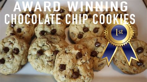 How To Make Award Winning Chewy Chocolate Chip Cookies Youtube