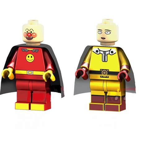 Anpanman One Punch Man Minifigures Lego Compatible Comic Set