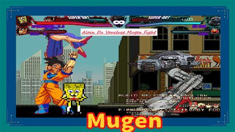 Mugen Spongebob And Goku Vs Ed 209 And Elmo Request Youtube