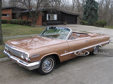 1963 Chevrolet Impala Ss 409 Convertible Vintage Motor Cars In