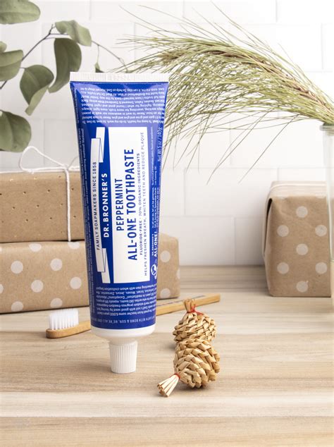 Dr Bronner S All One Organic Peppermint Toothpaste 5oz
