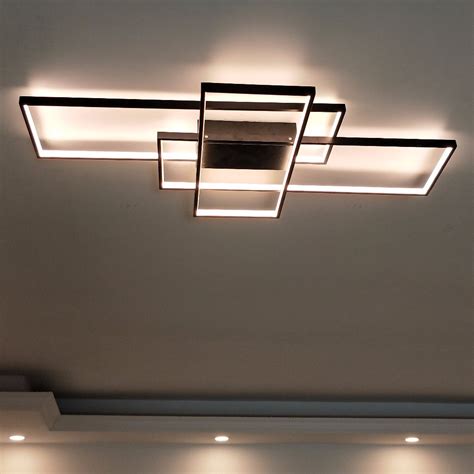 Rectangular Modern Led Ceiling Light Blocks Modernplace