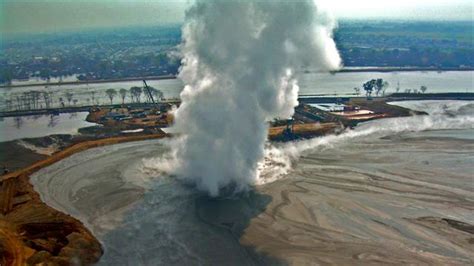 Watch A Mud Volcano Thats Been Erupting For 10 Years