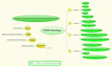 Fdar Charting Mind Map Biggerplate