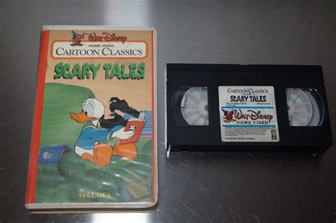 Mavin SCARY TALES Walt Disney Home Video Cartoon Classics Volume VHS Large Case