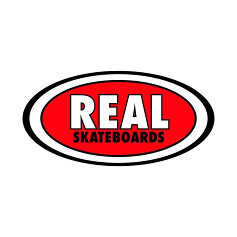Stickers Real Skateboards Logo Autocollant Skate Board